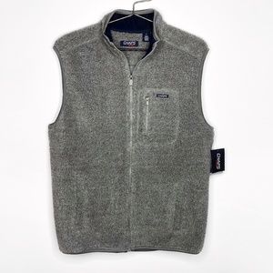 Chaps Sherpa Steel Heat Fuzzy Vest NWT